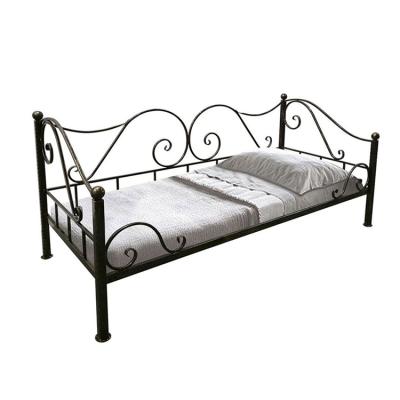 China Wholesale home view factory furniture steel slats metal kids bed, lovely baby metal toddler bed for kids for sale