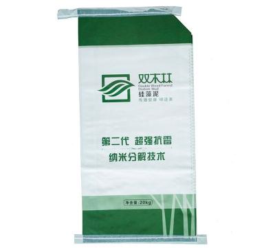 China Impact Strength 25kg Laminated PP Woven Cement Valve Bag for sale