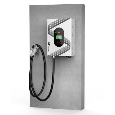 China DC-EG20-20KW electric car ev charging station type2 20kw 50A ev charger type2 20kw 50A new latest wall mounted ev wallbox for sale