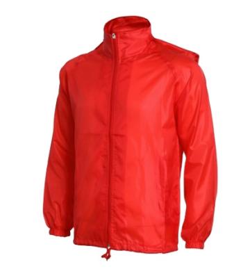 China Breathable Efficient Waterproof Ultrathin Filament Cotton Anorak 160g Cotton Fabric Breathable Good Ventilating Men's Jackets for sale