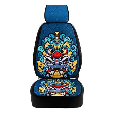 China Best Sports Car Seat Cover For 5 Seats Car Chair Cover Multi Color China Painting Four Season Old And New Protective Cover for sale