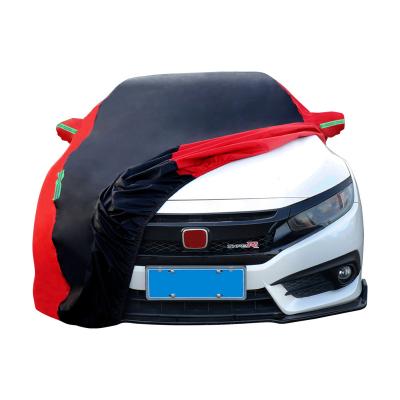 China New Arrival Sports Elastic Cloth Hail Protection Padded Slag Rain and Shine Ger Winter Canvas Car Cover for sale