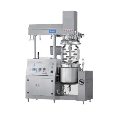 China Viscous Liquid Homogenizer Emulsifier Industrial Cosmetic Vacuum Blender Equipment for sale