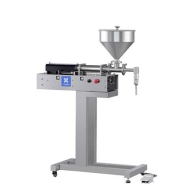 China Shanghai Beverage Chasing Semi-automatic Pneumatic Liquid Filling Machine, For Shampoo, Oil, Cosmetic, Cream for sale