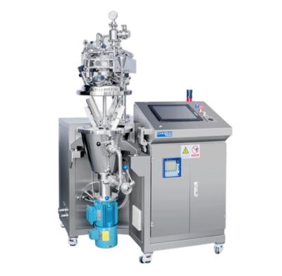 China Viscous Liquid Vacuum Mixer Homogenizing Paint Making Machine With Hydraulic Lifting for sale