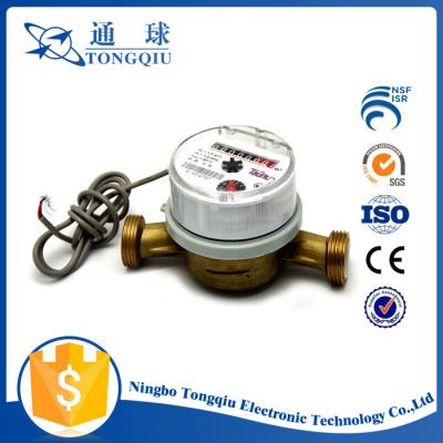 China Brass Meter ISO Approved Different Water Meter Eco - Friendly In AMR Pulses Durable Service for sale