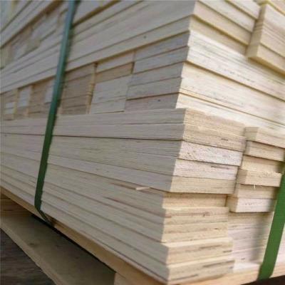 China 2022 Customized Asian Wood Size Decoration Double Sided Poplar Bed Slats For Furniture for sale