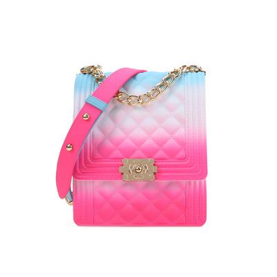 China Popular Fashion Summer Mini Bag Handbag Jelly Bag In Europe Popular Color Jelly Bag for sale