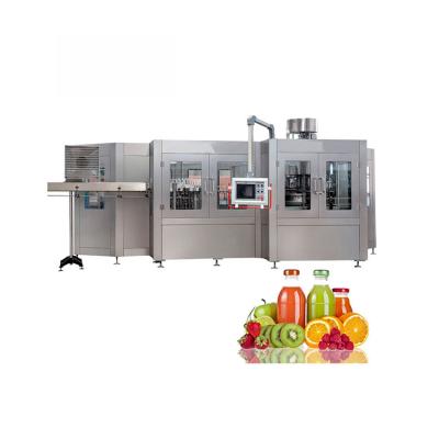 China Food Wash Filling Capping 3 In 1 Juice Filling Machine / Line / Unit For Plastic Bottle for sale