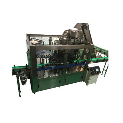 China Food Industrial Full Automatic Small Scale Fruit Juice Making Liquid Filling Machine Factory Price for sale