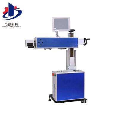 China Laser Marking High Speed ​​Color Flying Laser Engraving Printer For Plastic Bottle / Laser Code Printer for sale