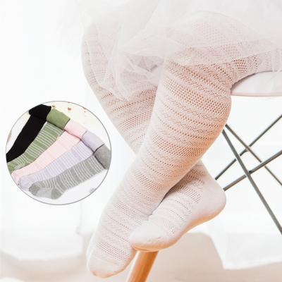 China Hot Supplier Customized Breathable Girls Girls Kids Baby Cotton Tights for sale