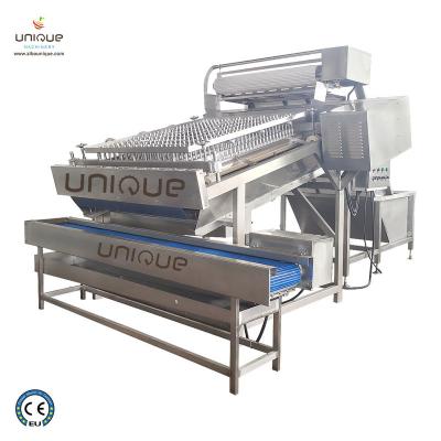 China 3600*2260*2200 mm Automatic Seafood Prawn Shrimp Peeling Machine for Fast Processing for sale