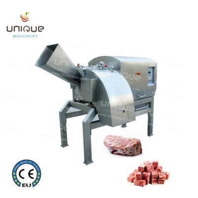 China 1775*1030*1380 mm Frozen Meat Beef Dicing Cube Cutting Machine for sale