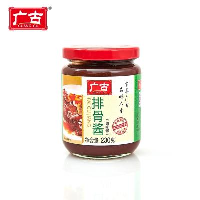 China Semi-solid Oriental Cooking BBQ Sauce 230g in Guanggu Spare Rib Sauce for Kosher for sale