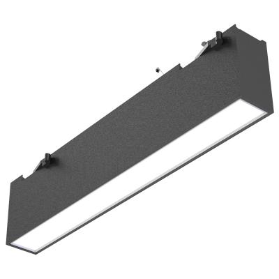 China Modern Dimmable Lighting System 328/646/964Mm Length 90 Degree Beam Diffuser Led Linear Track Light for sale