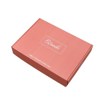 China Recyclable Printing Mailbox Packaging Custom Product Packing Box Corrugated Paper Box Apparel Gift Box for sale