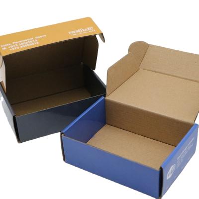 China Recycled Materials Christmas Gift Box Custom Hard Flat Box Custom Thickened Express Packaging Printing Box for sale