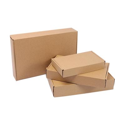 China Handmade Wholesale Packaging Printed Mailer Boxes Custom Logo Kraft Boxes Corrugated Cardboard for sale