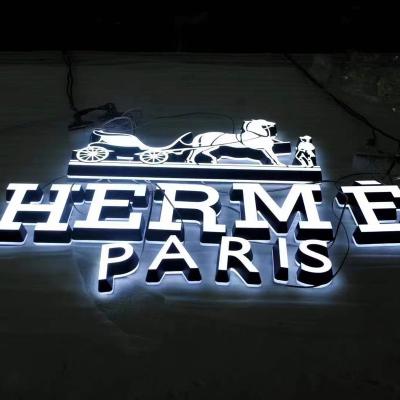 China Hight Shine Customizedoutdoor 3d Business Building Sign Outdoor Acrylic Led Channel Letter Sign for sale