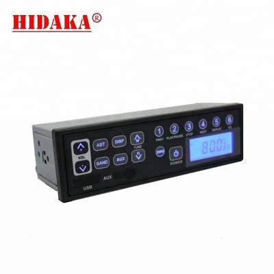 China Hidaka M103 AM FM 12V 24V Dustproof Car Radio for Tractor Tower Loader Komatsu PC-360 Excavator Radio for sale