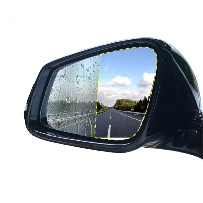 China Waterproof+Eco-friendly Car Mirror Sticker Firm Clean Waterproof Film Rainproof Film, Anti Fog Film For Car Rearview Mirror Screen Protector for sale