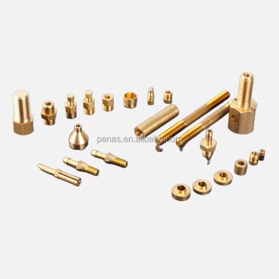 China Aluminum Machined 5 Axis Brass Prototype Precision Brass Parts Custom Alloys Parts CNC Machining Brass Service for sale