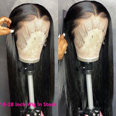 China Full Body Wave 150% 180% Density HD Lace Hair Wigs For Color Women, Transparent Lace Front Wig Wholesale Virgin Brazilian Hair for sale