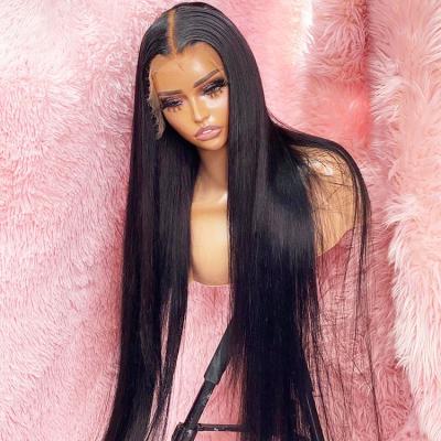 China 32 Inch Vietnamese Wigs Body Wave 12A Bone Virgin Human Hair Full Lace Wigs High Quality Unprocessed Vietnamese Straight Burmese Human Hair Raw Wig for sale