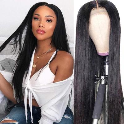 China Body Wave Moonhair Women Easy Install Glueness Virgin Cuticle Aligned Hd Lace Frontal Wig Lace Front Human Hair Wigs For Black Women for sale