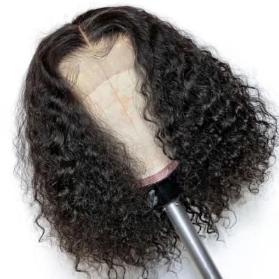 China Wholesale 100% Body Wave Brazilian Hair Hd Transparent Swiss Full Lace Wig, Curly Cuticle Aligned Lace Front Wig, 360 Lace Frontal Wig for sale