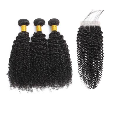 China Silky Straight Wave Afro Kinky Curly Hair Weave, Kinky Curl Sew In Hair Weave, Curly Weave Hairstyles for sale