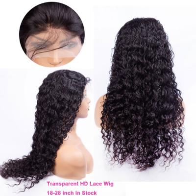 China Factory Price 4X4 Body Wave 12 To 36 Inch Body Wave 150 Density Human Hair Lace Closure Wig Silky Straight Virgin Raw Lace Wig for sale