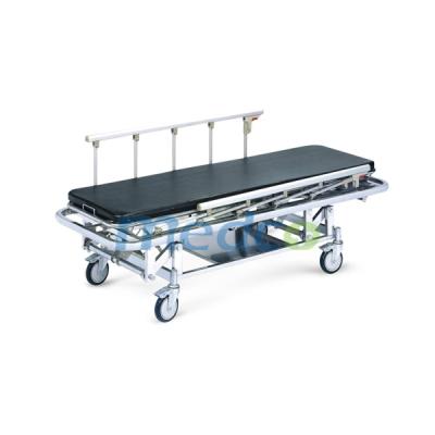 China China Traditional 3 Function Stretcher Ambulance Adjustable Medical Nursing Trolley for sale