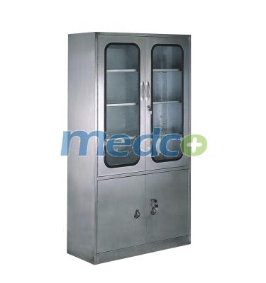 China Stainless Steel Hospital Easy Clean Medicine Cabinet for sale