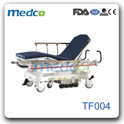 China Metal Hospital Stretcher Trolley Rolling Medical Bed TF004 for sale