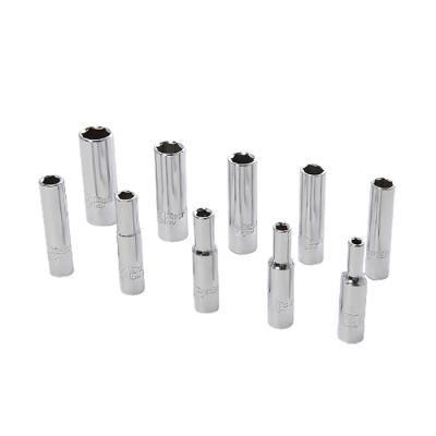 China For attaching quality professional hand tools 1/4 square drive 6pt deep socket for sale