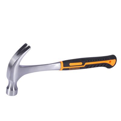 China Nail Hammer Carbon Steel Fiberglass Handle Claw Hammer Nail Hammer for sale