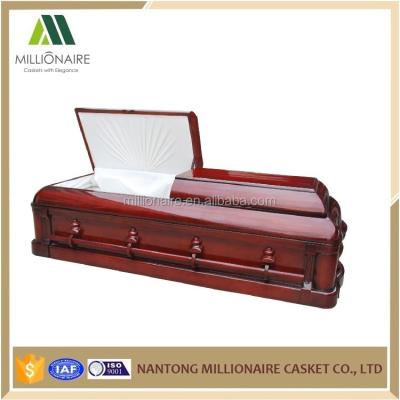 China China Famous Supplier Jewish Burial Wooden Coffin for sale