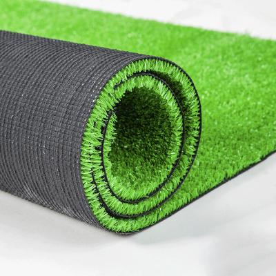 China Artificial Grass Indoor Synthetic Turf Outdoor Patio Football Lawn Landscape Green Dog Carpet Rug Roll for Garden Balcony Gym for sale