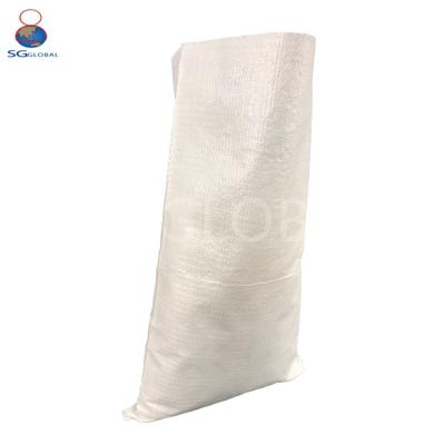 China Wholesale China Factory 25kg 50kg Wholesale 100% Polypropylene PP Woven Sand Large Bags for sale