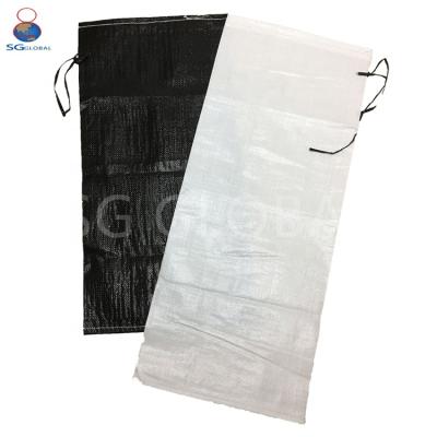 China China Factory Woven Polypropylene Flood Moisture Proof 3 Ton Sandbags for sale