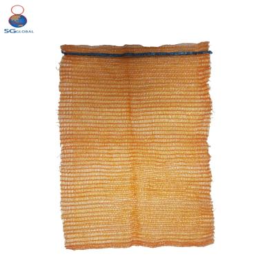 China Durable Manufacturer Wholesale Potato Onion Raschel Mesh Bag 25kg 30kg China for sale