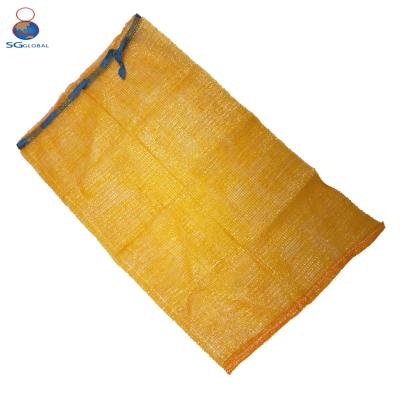 China 50kg durable high quality plastic gauze onion potato bags pp mesh bag onion fruit net bags for sale