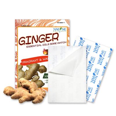 China Customizable Size & Ginger Warm Palace Herbal Formula Herbal Stickers Using OEM ODM Sore Cold Patch for sale