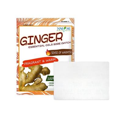 China Using OEM ODM Nan Me Ginger Essential Oils Wound Correction Herbal Adhesive Medical Heat Patch Medicated Formula Correction for sale