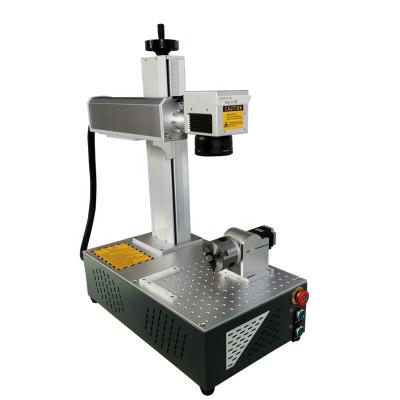 China laser marking 30 watt mopa fiber laser marking machine metal laser engraving colorful for all kinds of metal 200*200mm for sale