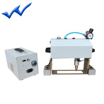 China Laser Engraving Machine Serial Metal Engraving Point Number Wine Chassis Pneumatic Chassis Marking Machine for sale