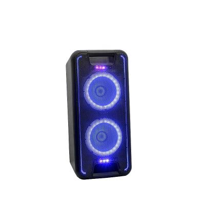 China USB/FM/Bluetooth/Mic Input/Guitar Input Drum Powered Sound Box Party Cart Karaoke Speaker Box, 6.5inch Portable Speaker, Home Theater Speaker for sale