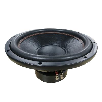 China Ferrite Max Power 1600WRMS Magnets Car Subwoofer SPL Speaker Dual 15 Inch Audio Woofer for sale